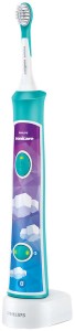 Philips Sonicare For Kids - Детска електрическа четка за зъби с акумулаторна батерия и Bluetooth - четка