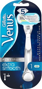 Gillette Venus Extra Smooth Platinum Razor -     "Venus" - 