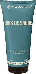 Yves Rocher Bois De Sauge Hair & Body Wash -        -  