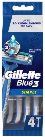 Gillette Blue 3 Simple -    Blue 3, 4  - 