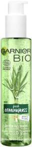 Garnier Bio Lemongrass Detox Gel Wash - Био измиващ гел за лице с лимонена трева от серията Garnier Bio - гел