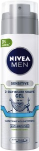 Nivea Men Sensitive 3-Day Beard Shave Gel -         Sensitive - 