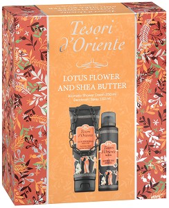 Tesori d'Oriente Fior di Loto - Подаръчен комплект с душ крем и дезодорант - продукт
