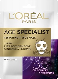 L'Oreal Age Specialist Restoring Tissue Mask 55+ -        Age Specialist - 