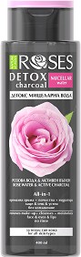 Nature of Agiva Roses Detox Charcoal Micellar Water -        Roses - 