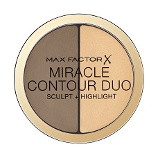 Max Factor Miracle Contour Duo Sculpt + Highlight -         "Miracle" - 