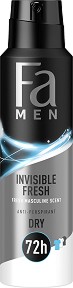 Fa Men Invisible Fresh Anti-Perspirant - Мъжки дезодорант против изпотяване от серията Invisible - дезодорант