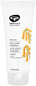Green People Aloe Vera & Lavender Daily Shampoo -          - 
