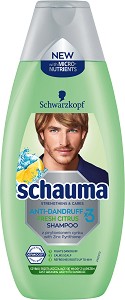Schauma Anti-Dandruff Fresh Citrus Shampoo -      - 