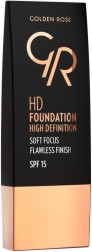 Golden Rose HD Foundation SPF 15 - Фон дьо тен с ефект мек фокус - фон дьо тен