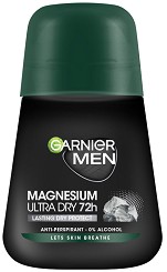 Garnier Men Magnesium Ultra Dry Anti-Perspirant Roll-On -       Magnesium Ultra Dry - 