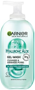 Garnier Hyaluronic Aloe Gel-Wash -       Hyaluronic Aloe - 