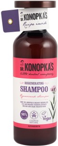 Dr. Konopka's Regenerating Shampoo - Натурален възстановяващ шампоан за суха и боядисана коса - шампоан