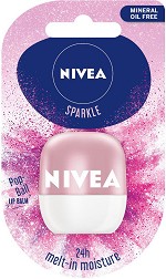 Nivea Pop-Ball Sparkle Lip Balm -       - 
