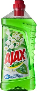 Универсален почистващ препарат с аромат на момина сълза - Ajax - Разфасовка от 1 l - продукт