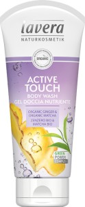 Lavera Active Touch Body Wash - Душ гел с био джинджифил и чай матча - душ гел