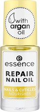 Essence Repair Nail Oil - Масло за нокти и кожички с арган - масло