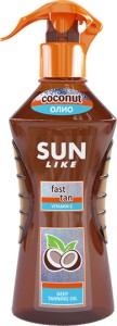 Sun Like Deep Tanning Oil Coconut -      , -   E - 