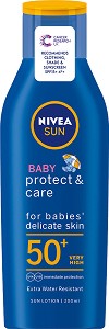 Nivea Sun Baby Protect & Care Lotion SPF 50+ -       Sun - 