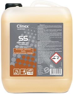 Обезмасляващ почистващ препарат Clinex S5 - 5 l - продукт
