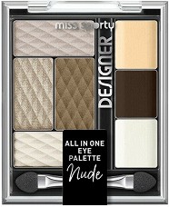 Miss Sporty Designer All in One Eye Palette Nude - 4  , ,     - 