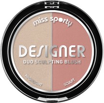 Miss Sporty Designer Duo Sculpting Blush -         - 
