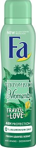 Fa Throwback Moments Travel Love Deodorant -        - 