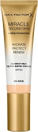 Max Factor Miracle Second Skin Foundation -        -   