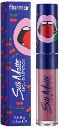 Flormar Cherry Silk Matte Liquid Lipstick by Yazbukey -        - 