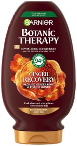 Garnier Botanic Therapy Ginger Recovery Revitalizing Conditioner - Ревитализиращ балсам за изтощена и слаба коса с джинджифил и мед - балсам