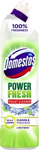 Препарат за тоалетна - Domestos Power Fresh - С аромат на лайм - 700 ml - продукт