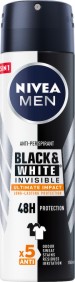 Nivea Men Black & White Invisible Ultimate Impact Anti-Perspirant - Дезодорант за мъже против изпотяване от серията Black & White Invisible - дезодорант