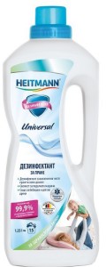 Дезинфектант за пране - Heitmann Universal - Разфасовка от 1.250 l - продукт