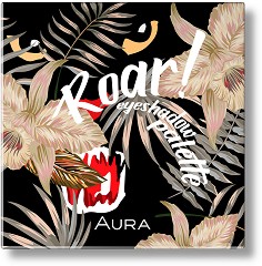 Aura Roar Eyeshadow Palette - Палитра сенки за очи с 9 цвята - сенки