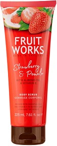 Fruit Works Strawberry & Pomelo Body Scrub -          - 
