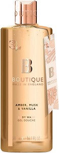 Boutique Amber, Musk & Vanilla Body Wash - Душ гел с аромат на амбър, мускус и ванилия - душ гел