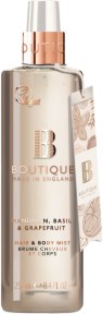 Boutique Hair & Body Mist - Спрей мист за коса и тяло с аромат на мандарина, босилек и грейпфрут - продукт