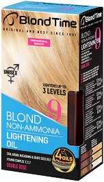 Blond Time Blond Lightening Oil - Изсветляващо безамонячно олио за коса от серията "Blond Time" - олио