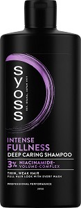 Syoss Intense Fullness Deep Caring Shampoo -         Full Hair 5 - 