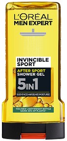 L'Oreal Men Expert Invincible Sport 5 in 1 Shower Gel -       Men Expert -  