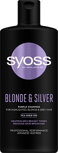 Syoss Blond & Silver Shampoo -   ,      - 
