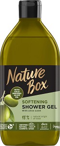 Nature Box Olive Oil Shower Gel - Натурален душ гел с масло от маслина - душ гел