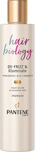 Pantene Hair Biology De-frizz & Illuminate Shampoo -   ,       Hair Biology - 
