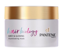Pantene Hair Biology Grey & Glowing Mask -   ,       Hair Biology - 