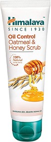 Himalaya Oil Control Oatmeal & Honey Scrub - Скраб за лице с овес и пчелен мед - продукт