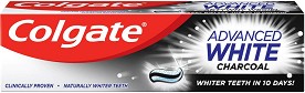 Colgate Advanced White Charcoal - Избелваща паста за зъби с активен въглен - паста за зъби