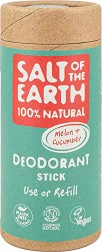 Salt Of The Earth Melon & Cucumber Refill Deodorant Stick -           - 