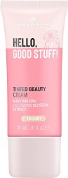 Essence Hello, Good Stuff! Tinted Beauty Cream - Тониран крем за лице от серията "Hello, Good Stuff" - крем