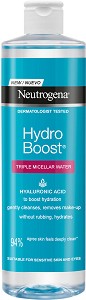 Neutrogena Hydro Boost Triple Micellar Water - Хидратираща мицеларна вода с хиалуронова киселина от серията "Hydro Boost" - продукт