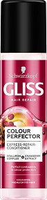 Gliss Colour Perfector Express Repair Conditioner - Спрей балсам за лесно разресване за боядисана коса - балсам